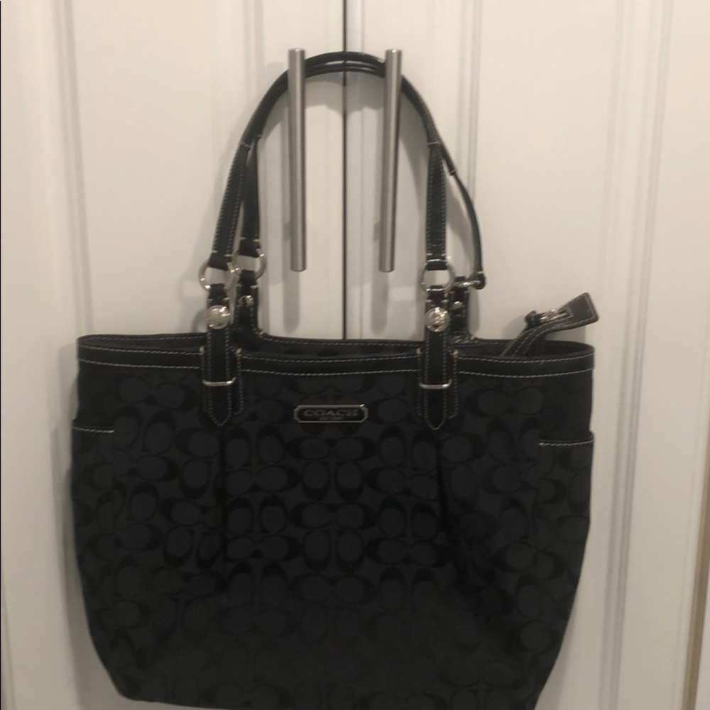 Black coach bag
